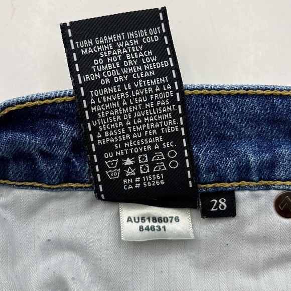 7 For All Mankind Cutoff Shorts Size 28 - Picture 11 of 16